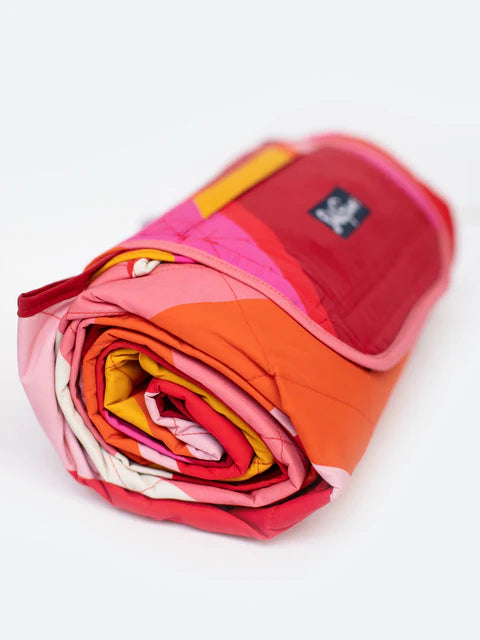 Picnic Blanket - Pink Wave