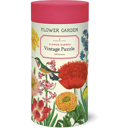 Vintage Puzzle - Flower Garden