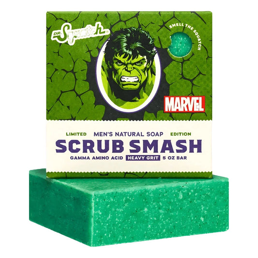 Dr. Squatch Men's Natural Bar Soap - Scrub Smash