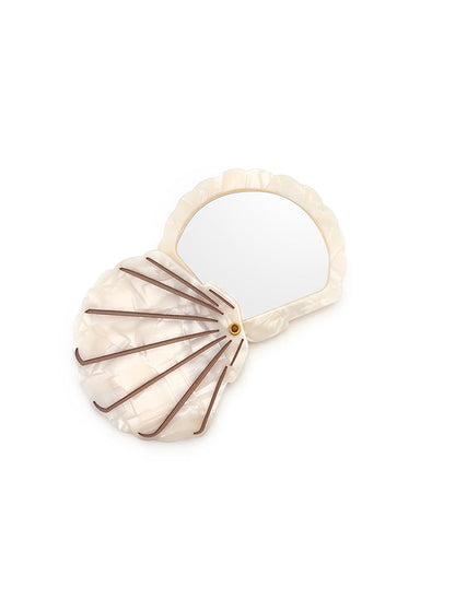 Seashell Compact Mirror