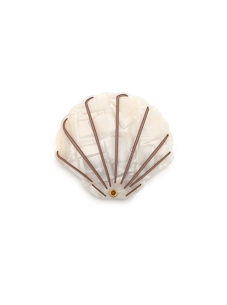 Seashell Compact Mirror