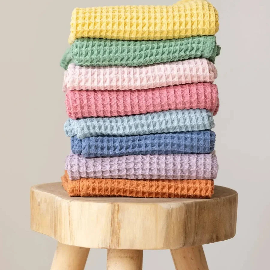 Good Little Citizen Waffle Baby Blanket - Watermelon