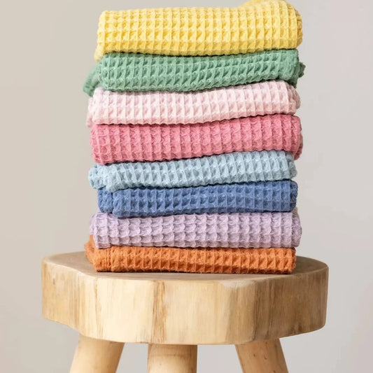 Good Little Citizen Waffle Baby Blanket - Watermelon