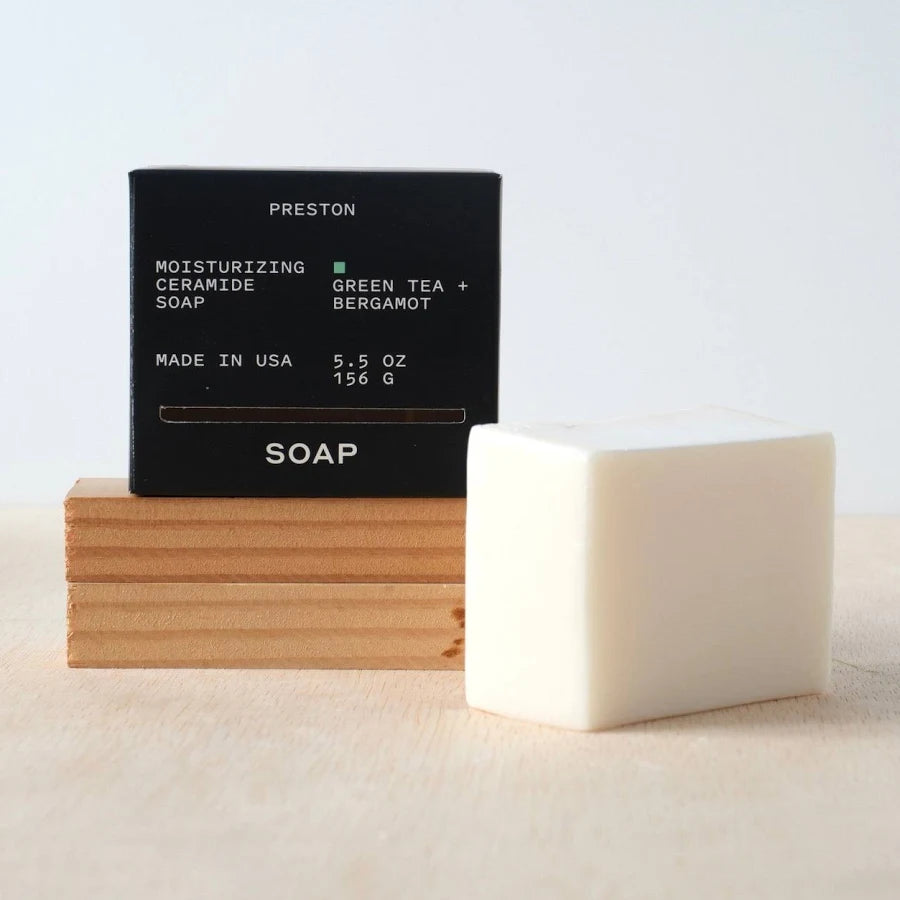 Men's Bar Soap - Green Tea & Bergamot