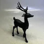 Matte Black Deer, 16.25