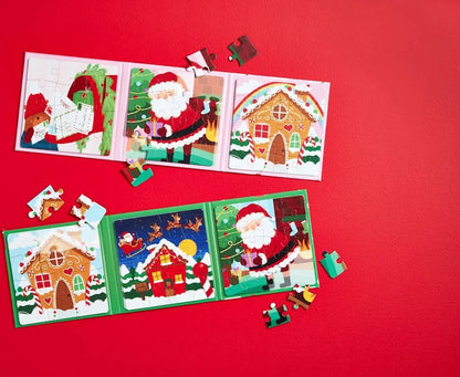 3 IN 1 Christmas Magnetic Puzzle