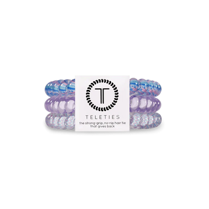 Small Hair Tie 3 Pack - Orchid Oasis