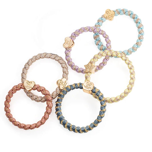 Lemonade Woven Gold Star Bangle Band