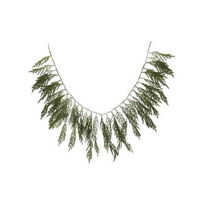Faux Cypress Garland