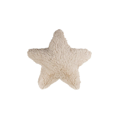 Faux Fur Star Shaped Pillow
