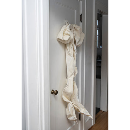 Oversized Fabric Velvet Bow with Velcro Closure
