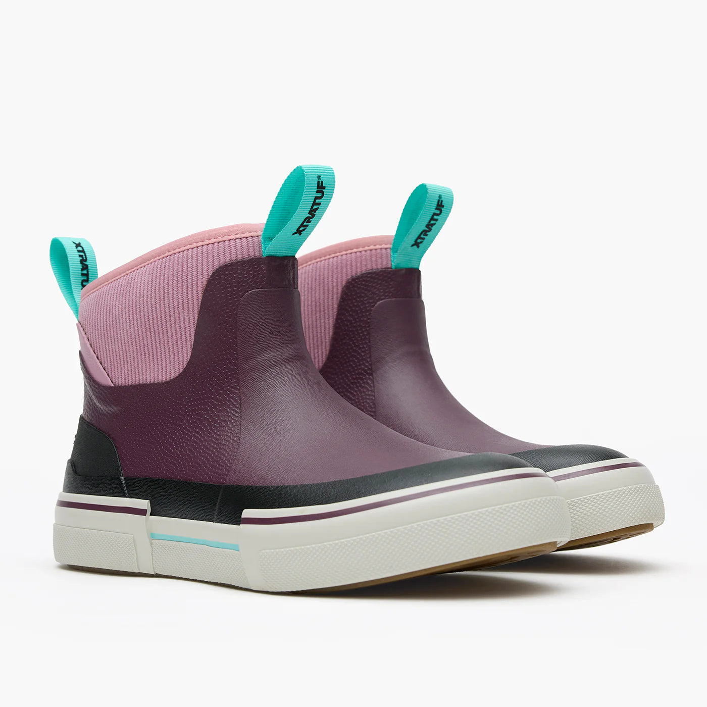 Women's Ankle Deck Boots OOTO - Fig / Lilac